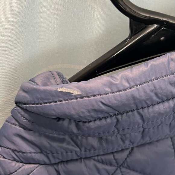 🧥 90 Degree By Reflex Navy Quilted Women's Jacket Size L - Picture 3 of 8